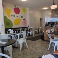 Interior at Portland Street Creperie in Dartmouth