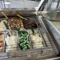 Vegan dark chocolate flavor  at Bar Gelateria baradero in Toscana