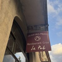 Naam  at Restaurant Croz - Le Pub (Hotel des Alpes) in La Grave