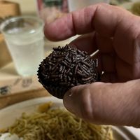 Chocolate brigadeiro from heaven !  at VeGan-se in Brasilia
