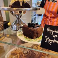 Lemon & bananacakes at Kahvila Napero  in Helsinki