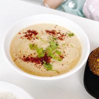 Hummus (alliums free version, need to req a day in advance) at Fill a Pita in Central Singapore