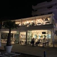 Vista del ristorante dall’esterno  at Ristorante Frontemare in Veneto