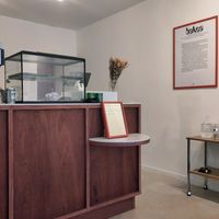 Ordering counter at Bakea in Paris