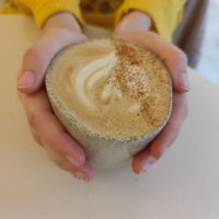 Dirty chaï at Bakea in Paris