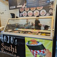 Stall front at Hojo's Sushi Burrito in Charlottetown