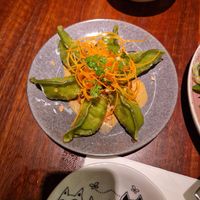 Vegan gyoza at Neko Neko in Newtown