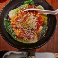 Spicy tofu ramen at Neko Neko in Newtown