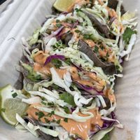 Tacos *slightly bitter?*  at Kitchen Mouse in Los Angeles