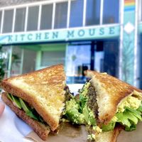 Breakfast sandwich  at Kitchen Mouse in Los Angeles