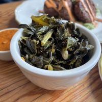Collard greens   at Kitchen Mouse in Los Angeles