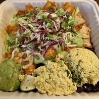 Chilaquiles (to-go)  at Kitchen Mouse in Los Angeles