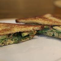 Breakfast sandwich (to-go)  at Kitchen Mouse in Los Angeles