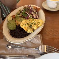 Chilaquiles   at Kitchen Mouse in Los Angeles