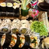 mixed makis and rolls at Saigon Soul Dortmund: Vietnamese Kitchen – Sushi, Bar & More in Nordrhein-westfalen