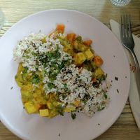 Vegan Thaicurry. So good! at Zoe Food in Gran Canaria