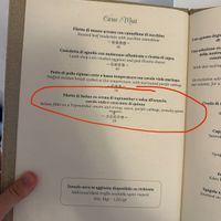 Ristorante Adamo Ed Eva clear labels  at Hotel Eden Roc in Campania