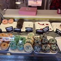 Vegan donuts selection (8 different kinds) at Glam Doll Donuts - Eat Street in Minneapolis