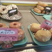vegan donut flavors at Glam Doll Donuts - Eat Street in Minneapolis