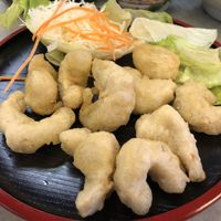 Salad prawn  at Shin Yu Japanese and Chinese Vegetarian in Kuala Lumpur