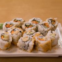 Different Maki Sushi at Shin Yu Japanese and Chinese Vegetarian in Kuala Lumpur