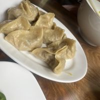 Veggie momo  at Tibet Pho (WOODSTOCK, NY 12498) in Woodstock