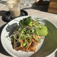 Teriyaki Tofu & Soy Latte   at Slade Staples in Yarra Junction