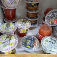 Various vegan products at Hiper Centro Campos in Illes Balears