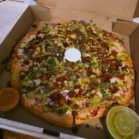 Me Gustan Tus Pinas Vegan is SPICY at Pizzeria El Jefe in Chula Vista