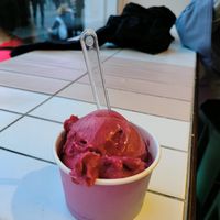 Cherry mint at Spilt Milk Ice Cream Dublin in County Dublin