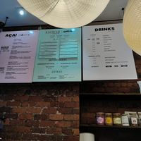 The menu. at Spilt Milk Ice Cream Dublin in County Dublin