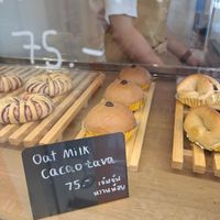 Bun with chocolate at Itsbreadtimebymeww Charoen Nakhon Soi 10 in Krung Thep Maha Nakhon