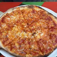 Margherita with vegan cheese  at Pendolino Italian Pizza in Województwo Mazowieckie