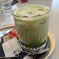 Matcha latte   at Spica - Bar And Restaurant in Radovljica