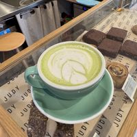 Heerlijke matcha!   at Judy - Vosges  in Paris