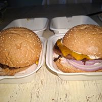  at Nom Street Food & Smashed Burgers in Rhodes