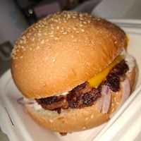  at Nom Street Food & Smashed Burgers in Rhodes