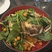 Cauliflower steak   at Lattitude Restaurant  in West Springfield