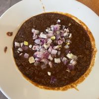 Vegetarian chili (no cheese)  at Jason's Deli in Rowlett