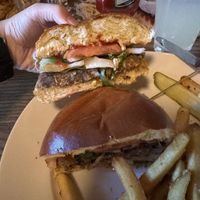 Black bean burgerrs  at The Lodge at Bryce Canyon in Bryce