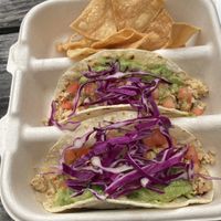 Happy Veggie Taco  at Happy Taco in Provincetown