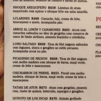  at LA CARIOCA Cevicheria & Pisco Bar in Rio De Janeiro