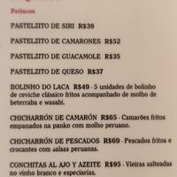  at LA CARIOCA Cevicheria & Pisco Bar in Rio De Janeiro
