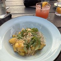 Cacio e Pepe Gnocchi  at Blush: Rooftop Terrace in Traverse City