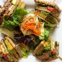 Falafel club at Under the Bodhi Tree in Pahoa