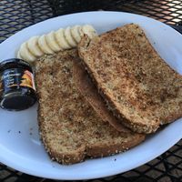 Coconut French toast at Under the Bodhi Tree in Pahoa