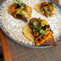 Vegan tacos   at Mistura in Aguas Calientes