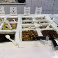 Toppings bar at 16 Handles - Cobble Hill  in Brooklyn