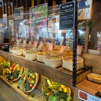 Salad buffet  at Nasukamo in Kyoto