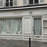   at Les Artizans Coffee and Flower in Paris